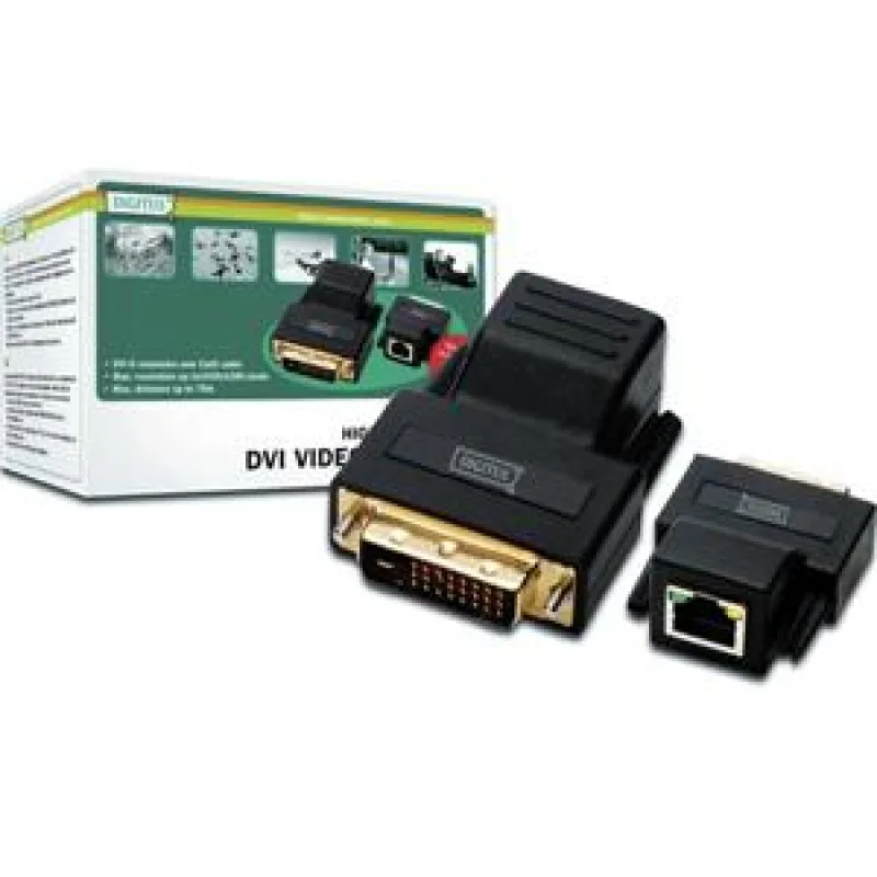 ATEN Digitus DVI extender po Cat5 kabelu až na 70m DS-54101