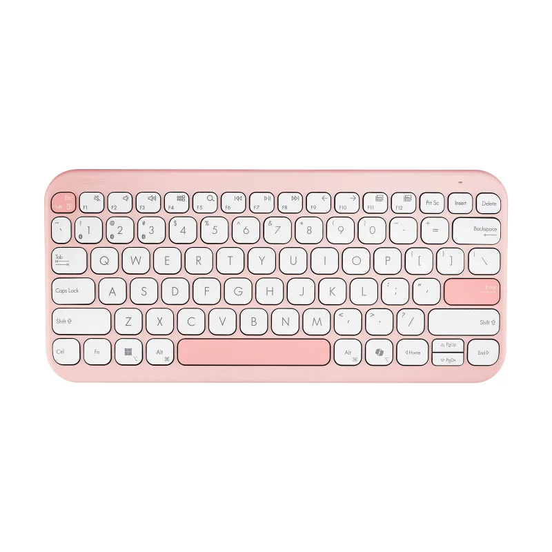 ASUS Marshmallow KW100/Bezdrátové Bluetooth/CZ/SK/Růžová 90XB0880-BKB570