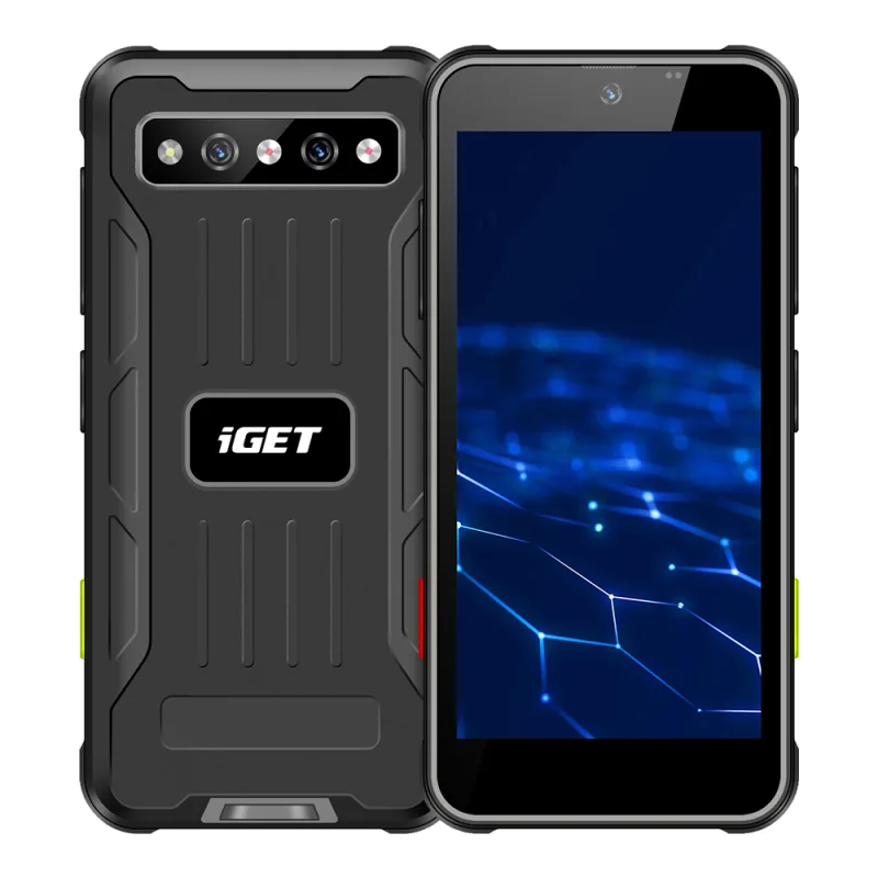 iGET T mini 6 + 128 Black - odolný mobilní telefon 84008203