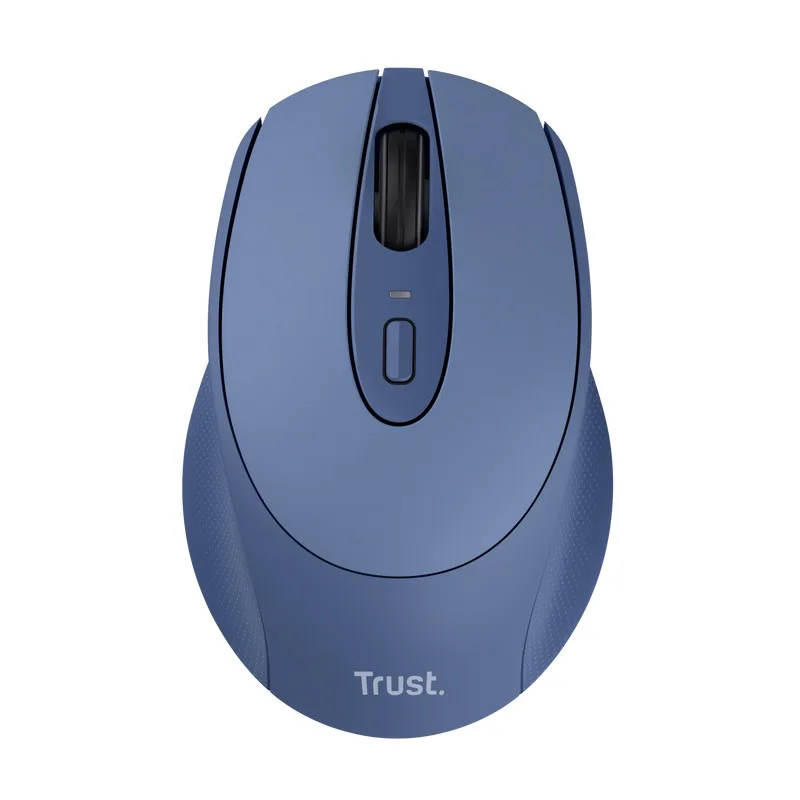 Trust Zaya/Kancelářská/Optická/1 600 DPI/Bezdrátová USB/Modrá 25039