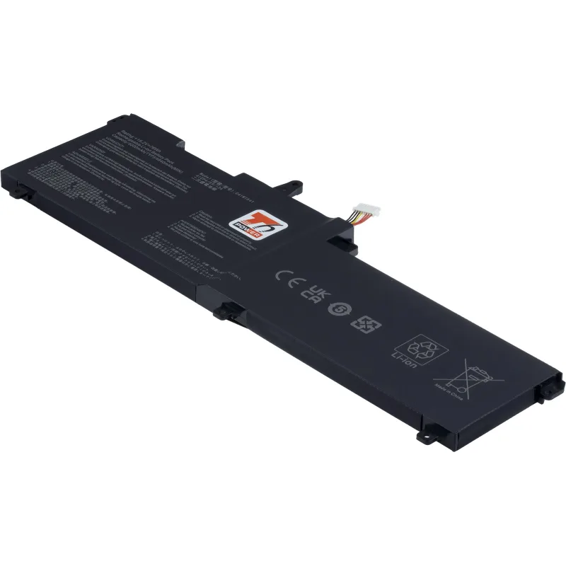 Baterie T6 Power pro Asus Strix GL702VT, GL702VS, GL702VM, GL702ZC, 5000mAh, 76Wh, 4cell, Li-poly NBAS0195
