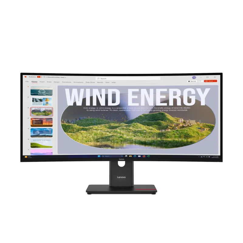 Lenovo ThinkVision/T34WD-40/34"/VA/wQHD/120Hz/4ms/Black/Černá/3R 64AEGAT1EU