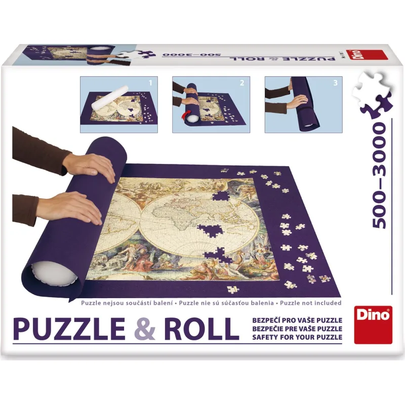 Dino Rolovacia podložka na puzzle 500-3000 dielikov (164x100cm)
