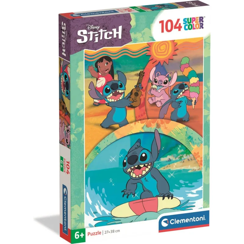 Puzzle pre deti Clementoni 104 dielikov Stitch