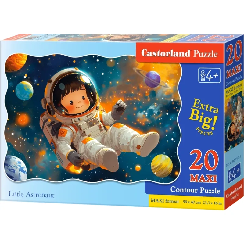 Puzzle pre deti Castorland 20 dielikov MAXI Malý astronaut