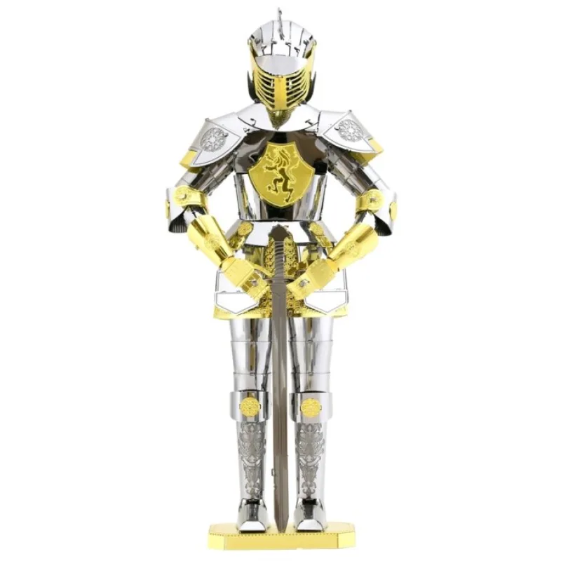 METAL EARTH 3D puzzle Brnenie - Európsky rytier