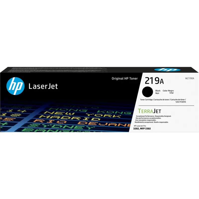 HP 219A, Černá originální tonerová kazeta, W2190A W2190A