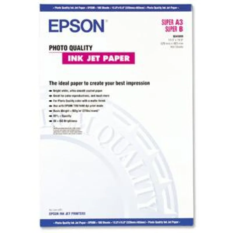 EPSON A3+,Photo Quality Inkjet Paper (100listů) C13S041069