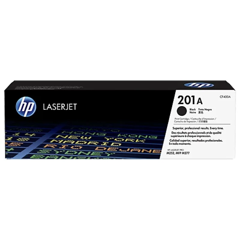 HP 201A tisková kazeta černá, CF400A CF400A