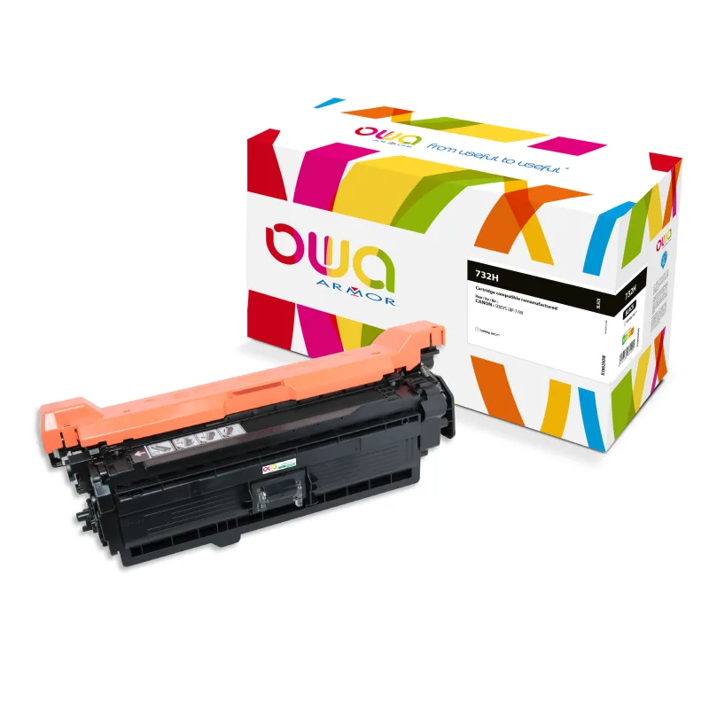 OWA Armor toner kompatibilní s CANON CRG-732H B, 12000st, černá/black K18629OW