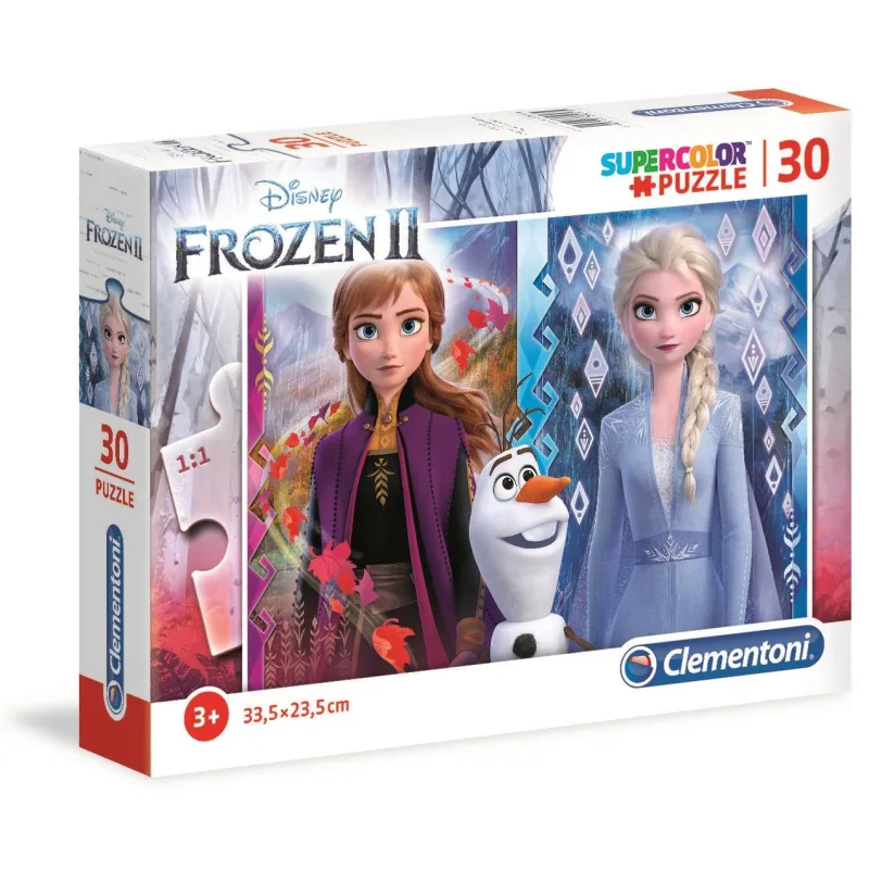 Clementoni Puzzle Ľadové kráľovstvo 2, 30 dielikov