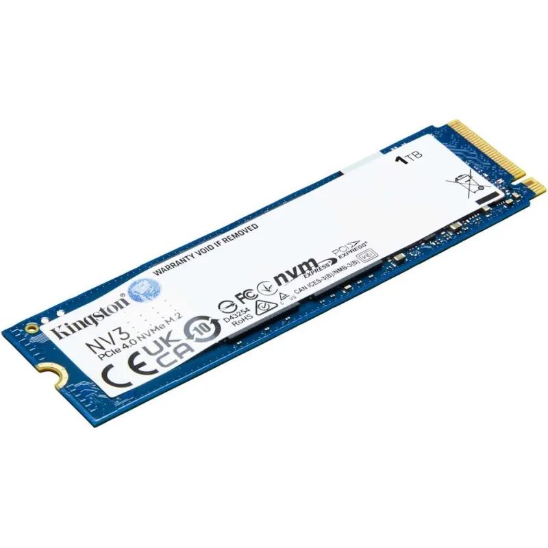 Kingston NV3/1TB/SSD/0/M.2 NVMe/5R SNV3S/1000G