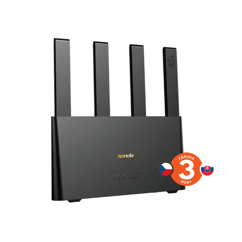 Tenda 4G08 Wi-Fi AC1200 4G+ LTE Mesh router, 2x Gigabit WAN/LAN, IPv6, VPN, LTE Cat.6, CZ App 75012038