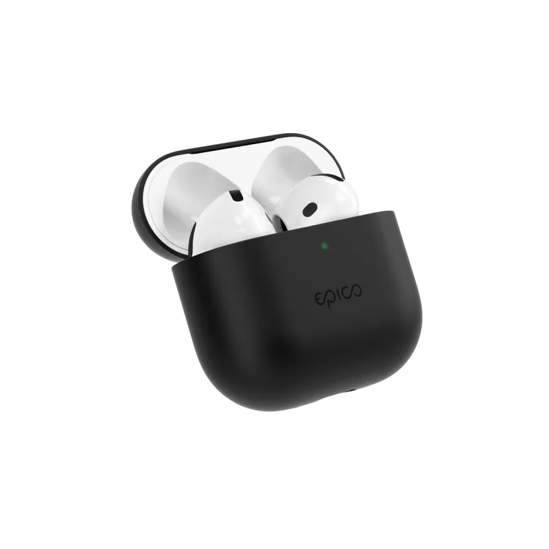 Epico silikonové pouzdro pro AirPods 4 - černá 9911101300034