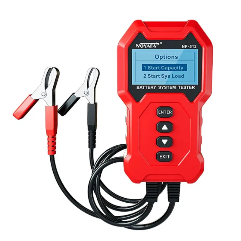 W-Star Tester baterií WSNF512, 12V, zátěžový Test, min a pracovní V, odpor baterie WSNF512