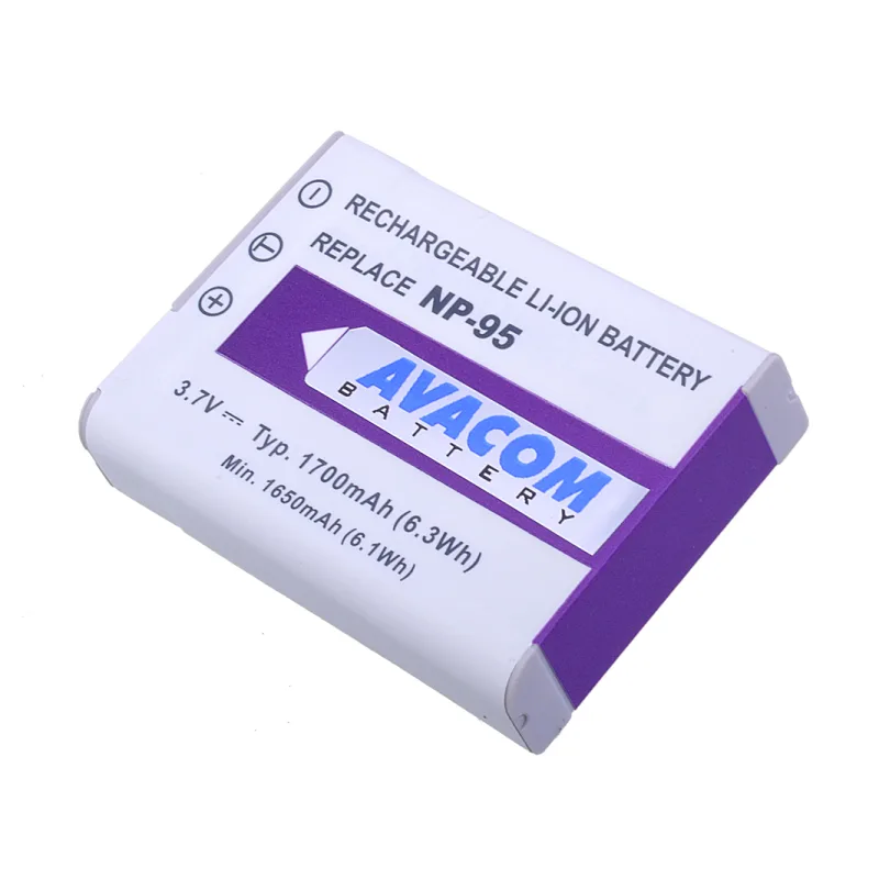 Baterie AVACOM Fujifilm NP-95 Li-Ion 3.7V 1700mAh DIFU-NP95-351