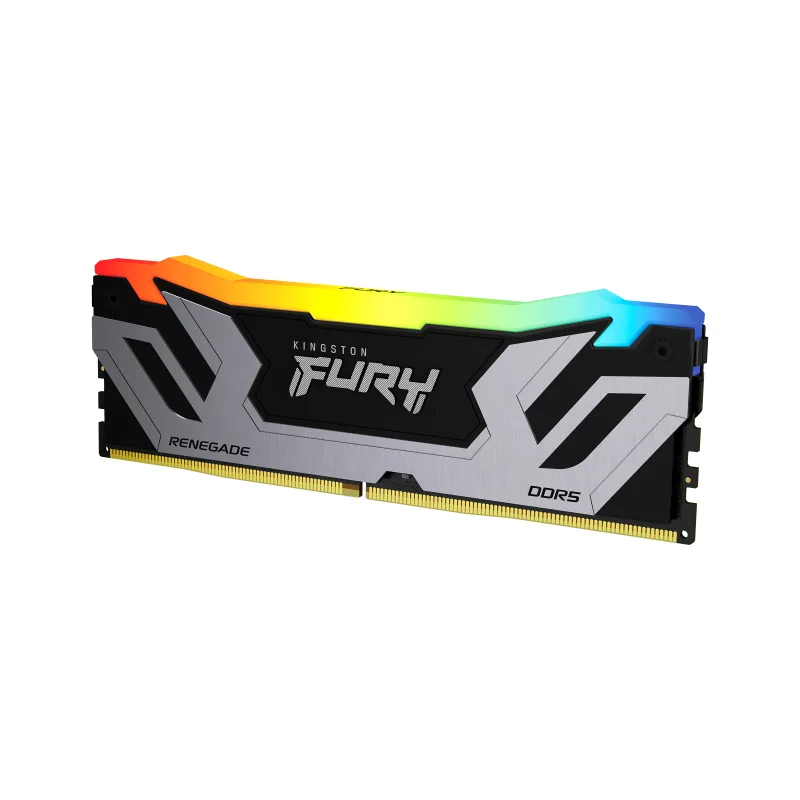 KINGSTON Kingston/CUDIMM DDR5/24/8800MHz/CL42/1x24GB/RGB/Black/Silv KF588CU42RSA-24