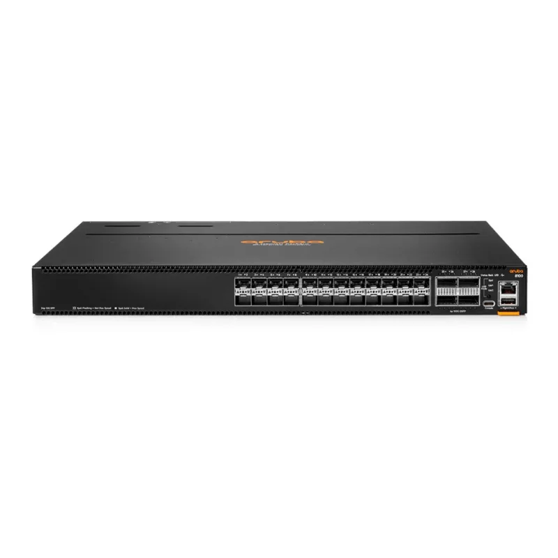 HP ENTERPRISE Aruba 8100 24SFP+ 4QSFP28 FB 3F 2AC Bundle R9W86A#ABB