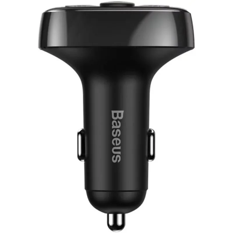 NONAME Baseus bluetooth MP3 FM Transmiter s nabíjením 2xUSB 3.4A černý 6932172626976