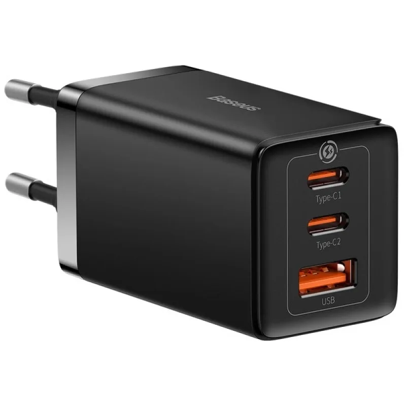 NONAME Baseus Rychlonabíječka do sítě GaN5 Pro 65W EU černá 6932172617523