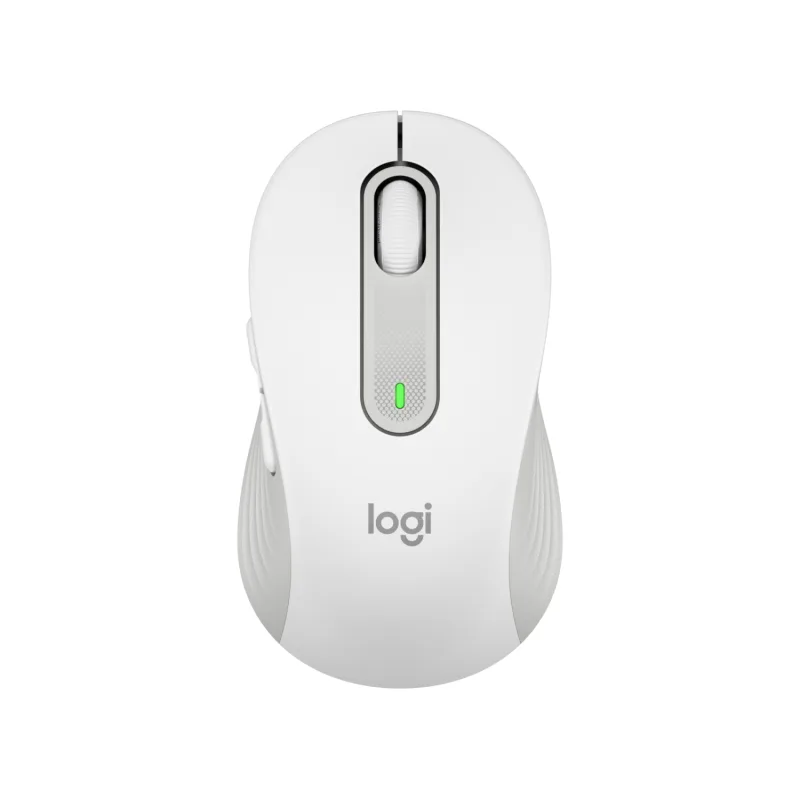 LOGITECH Signature M650/Kancelářská/Laserová/Pro praváky/4 000 DPI/USB+BT/Bílá 910-006275