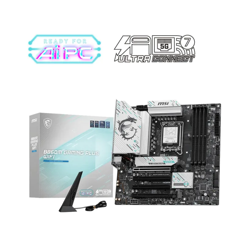 MSI B860M GAMING PLUS WIFI/LGA 1851/mATX B860M GAMING PLUS WIFI