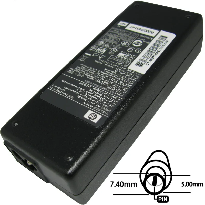 SIL Napájecí adaptér 90W 18,5V, 7.4x5.0, originál HP 77011014