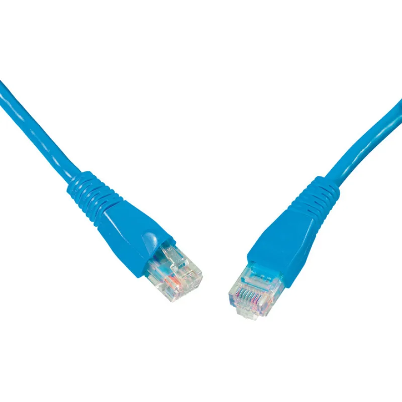 SOLARIX patch kabel CAT5E UTP PVC 20m modrý snag-proof 28332019