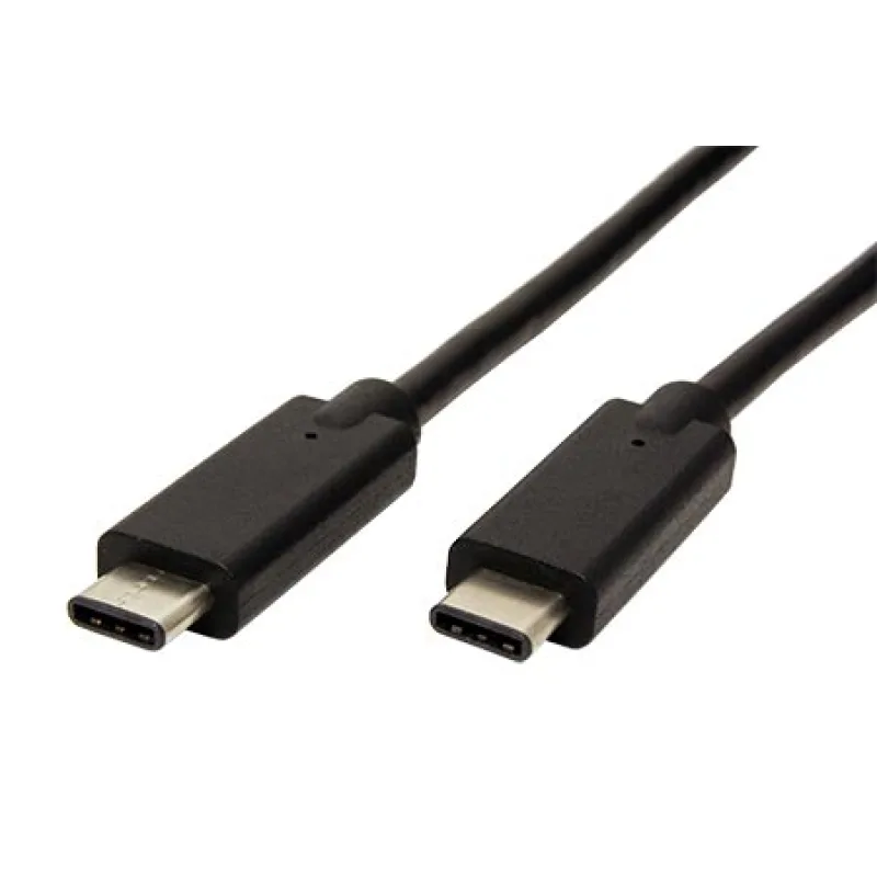 PremiumCord USB-C kabel ( USB 3.1 generation 2, 3A, 10Gbit/s ) černý, 1m ku31cg1bk