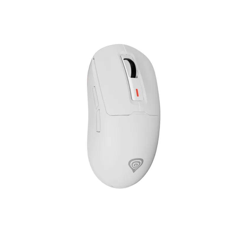 Genesis herní myš ZIRCON 660 PRO/Herní/Optická/Pro praváky/26 000 DPI/Drátová+bezdrátová/Bílá NMG-2194