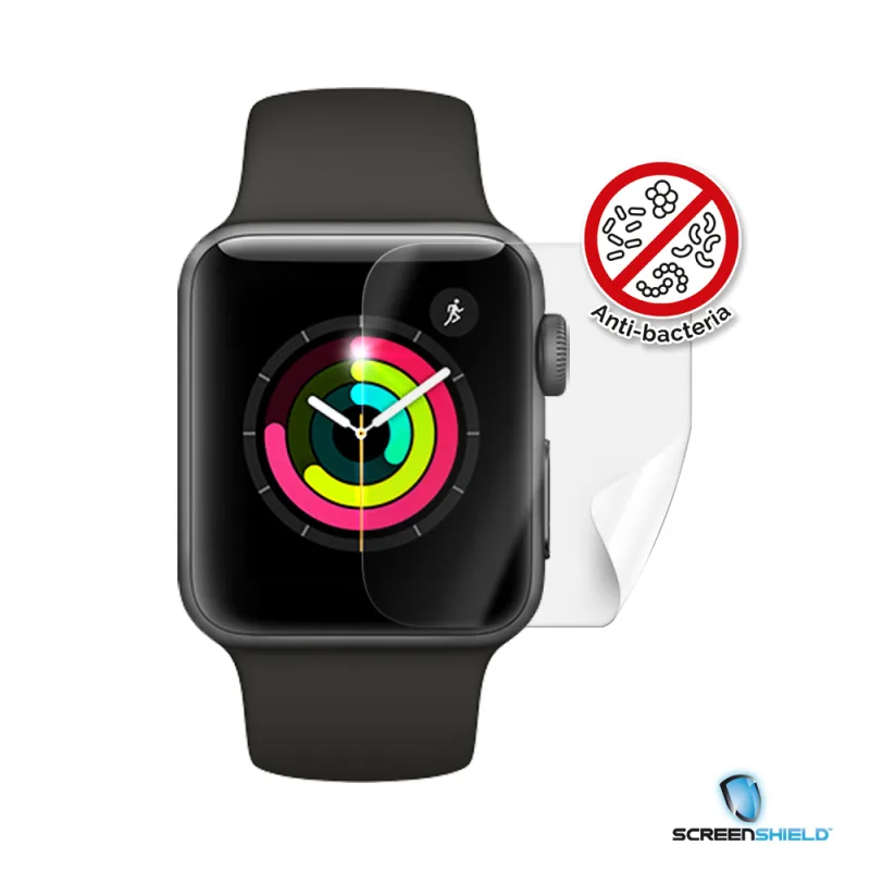 Screenshield Anti-Bacteria APPLE Watch Series 3 (42 mm) folie na displej APP-WTCHS342AB-D