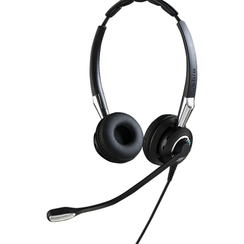 Jabra BIZ 2400 II/Stereo/QD/Drát/Černá-stříbrná 2489-825-209