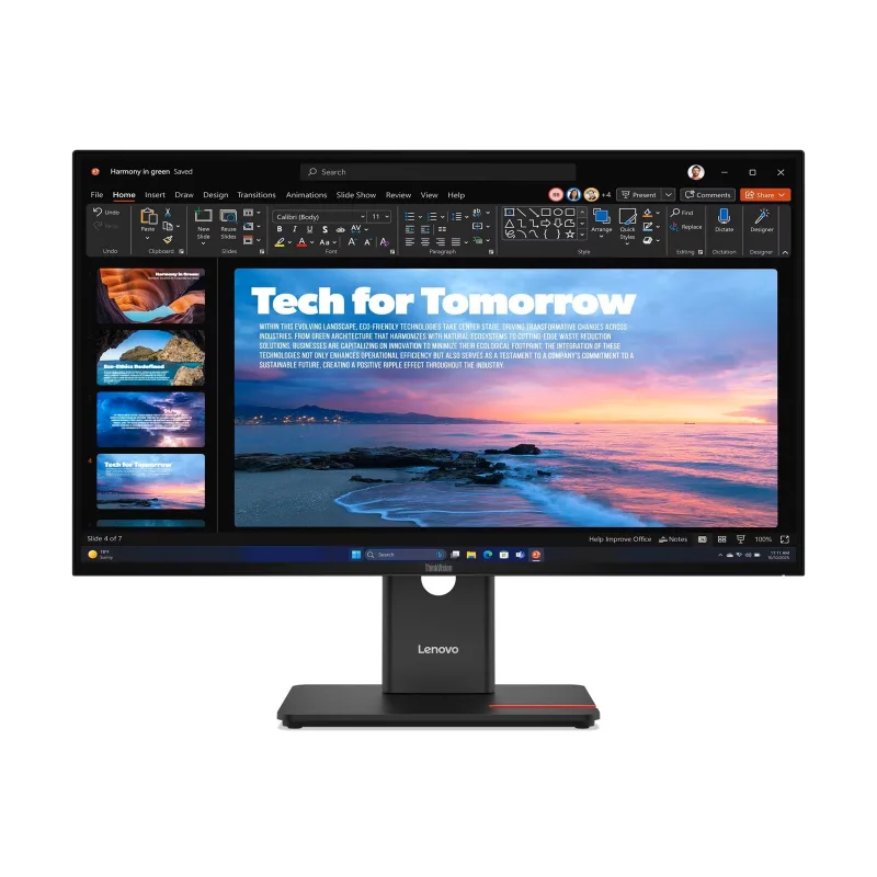 Lenovo ThinkVision/T27qd-40/27"/IPS/QHD/120Hz/4ms/Black/Černá/3R 64AAGAT2EU