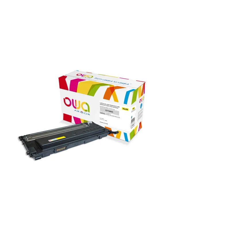 OWA Armor toner kompatibilní s Samsung CLTY4092S, 1000st, žlutá/yellow K15131OW