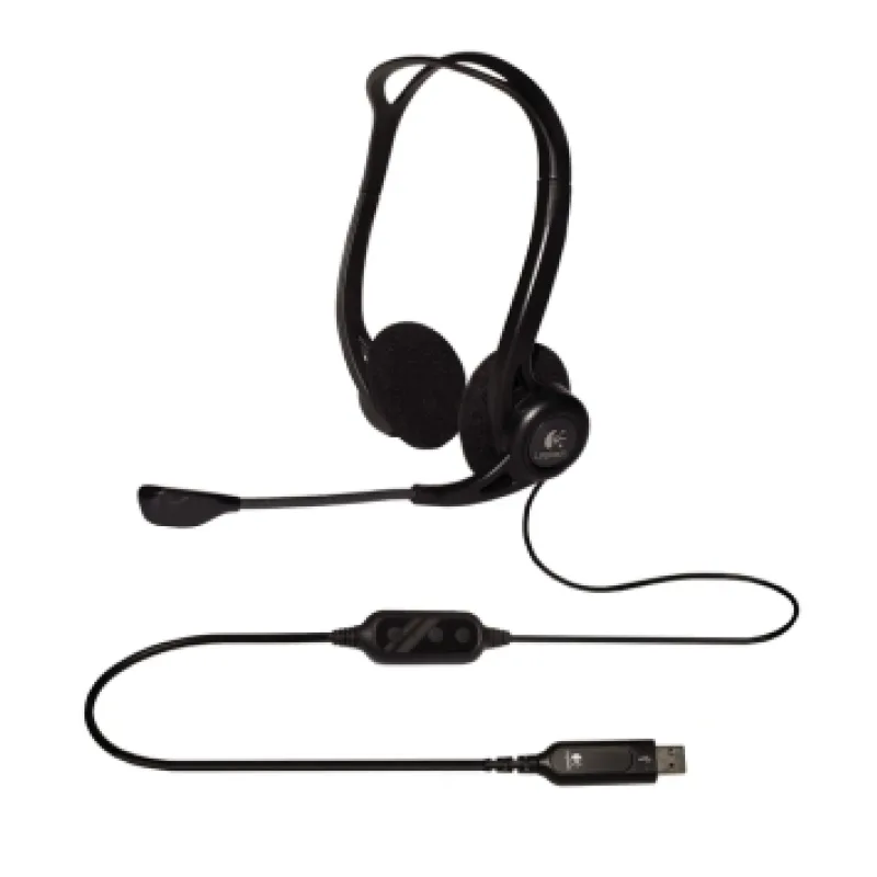 Logitech PC 960/Stereo/USB/Drát/Černá 981-000100