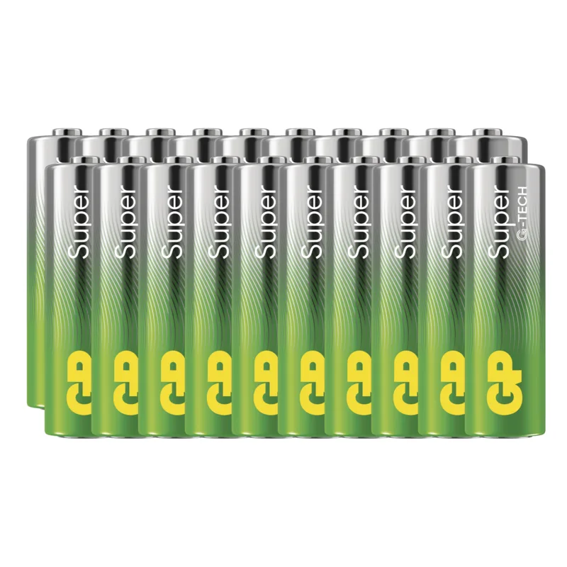 GP BATERIE GP Alkalická baterie SUPER AA (LR6)- 20ks 1013222001