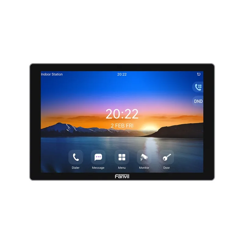 GRANDSTREAM Fanvil i506W SIP vnitřní dotyková stanice, 10,1", Wi-Fi, PoE, 1080p i506W
