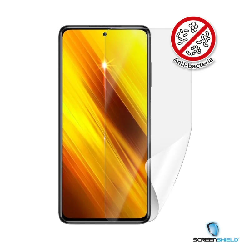 SCREENSHIELD Screendshield Anti-Bacteria XIAOMI POCO X3 Pro folie na displej XIA-POCOX3PRAB-D