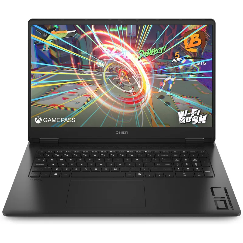 HP Omen/17-db0002nc/R7-8845HS/17,3"/QHD/32GB/1TB SSD/RTX 4070/W11H/Black/2R A85ZHEA#BCM