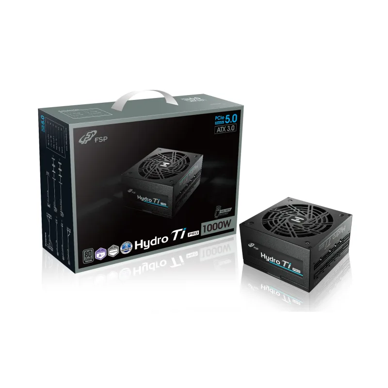 FSP HYDRO Ti PRO/1000W/ATX 3.1/80PLUS Titanium/Modular/Retail PPA10A3807