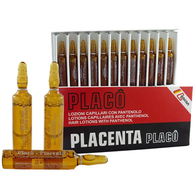 PARISIENNE Placó Placenta 12x10ml - placentové ampulky pre intenzívnu regeneráciu