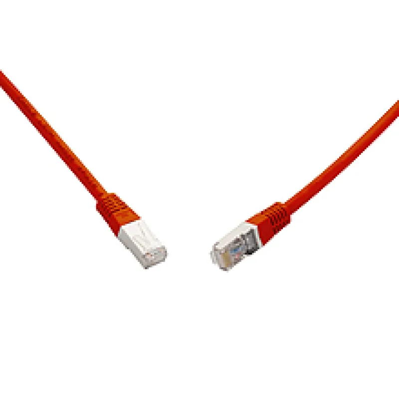 SOLARIX 10G patchkabel CAT6A SFTP LSOH 0,5 červený 28860059