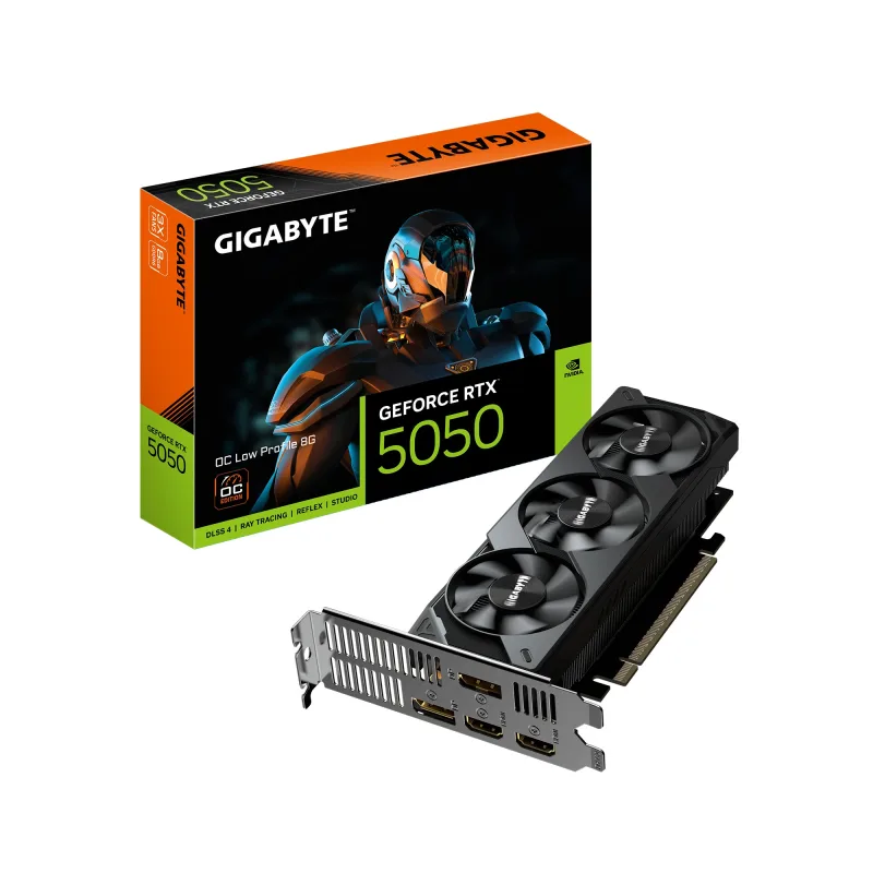 GIGABYTE GeForce RTX 5050 Low Profile/OC/8GB/GDDR6 GV-N5050OC-8GL