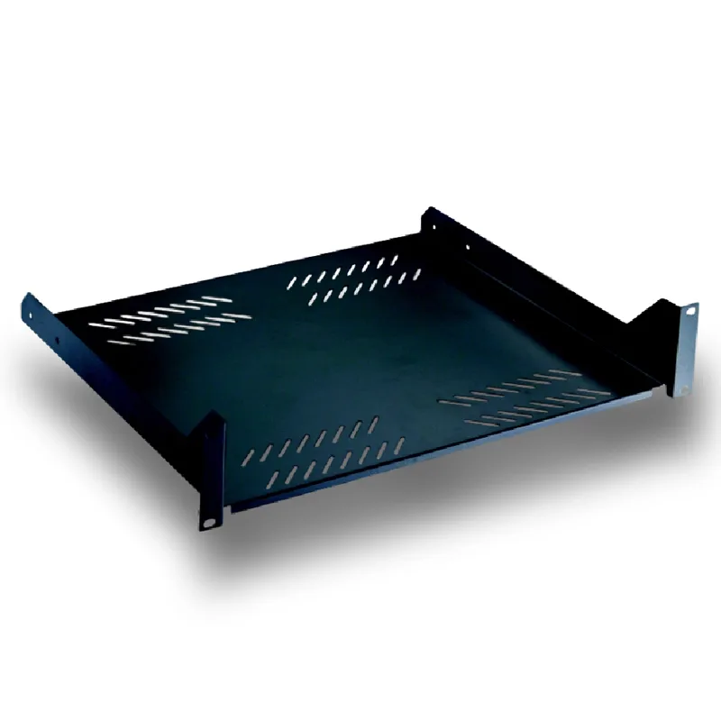 DATACOM 19" Police s perforací 2U 400mm 7539