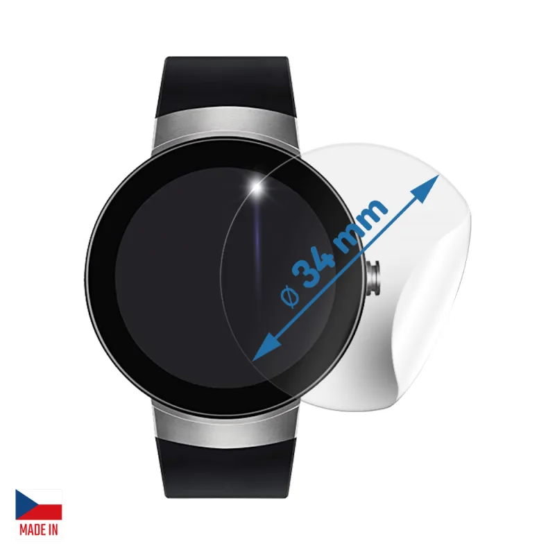Screenshield Watch o 34 mm folie na displej SCR-WTCH34-D