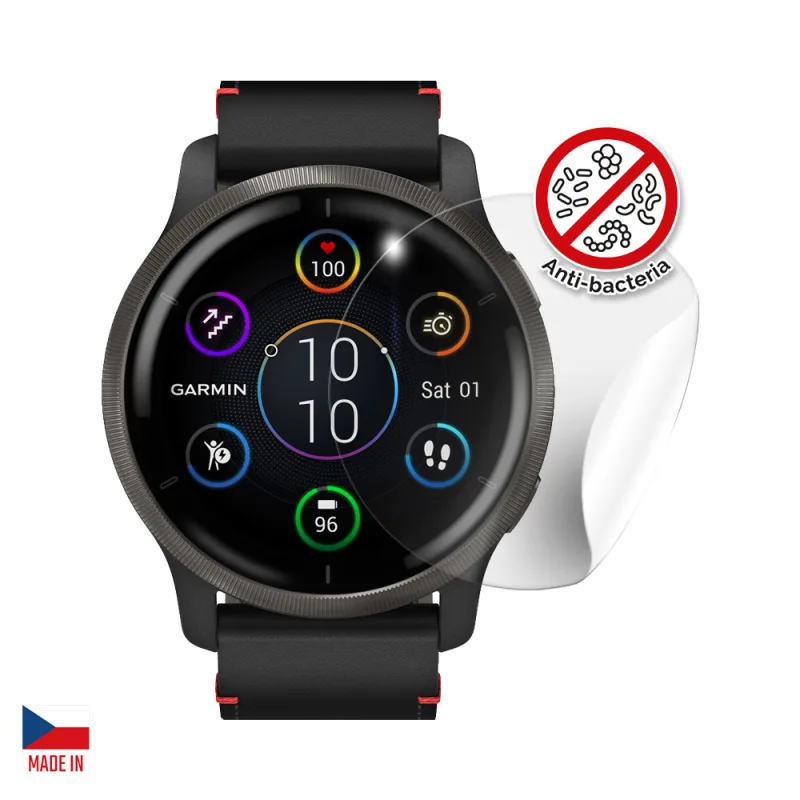 Screenshield Anti-Bacteria GARMIN Venu 2 Plus folie na displej GAR-VEN2PLAB-D