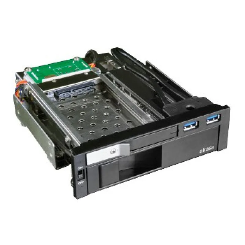 AKASA Lokstor M51 - 2.5" a 3.5" HDD rack do 5,25" AK-IEN-01