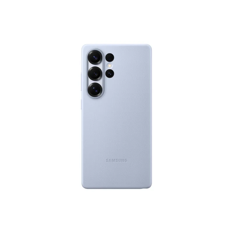 Samsung Ochranný kryt z veganské kůže pro Galaxy S25 Ultra Light Blue EF-VS938PLEGWW