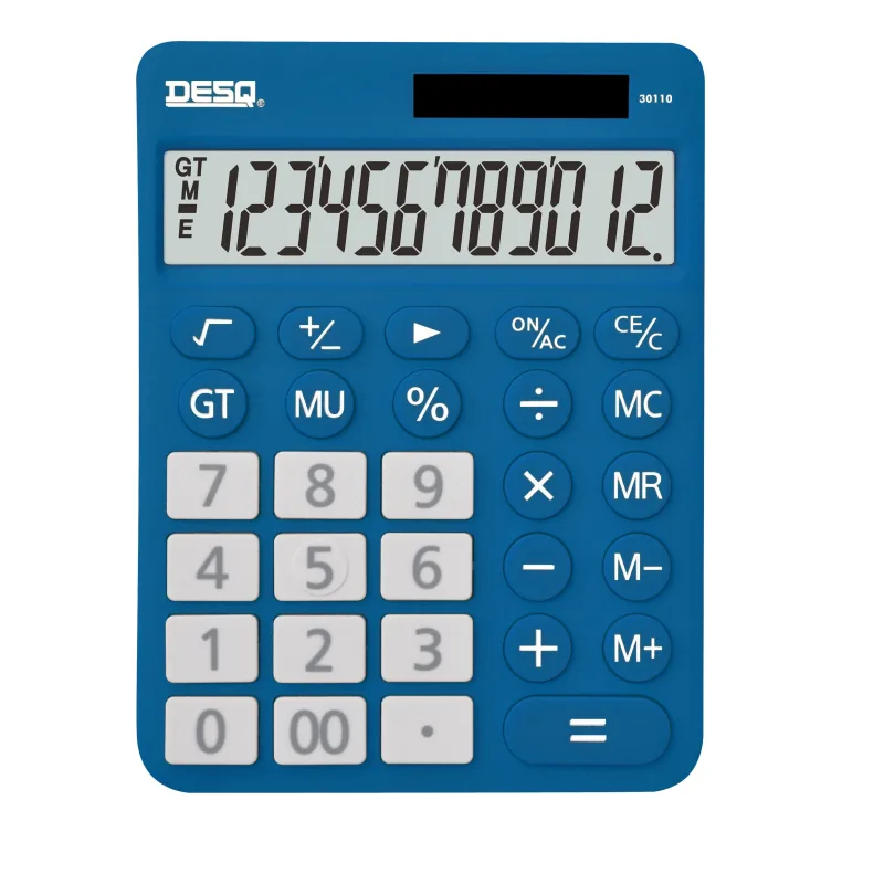 AVELI Kalkulačka DESQ XL, tmavě modrá 30110.06