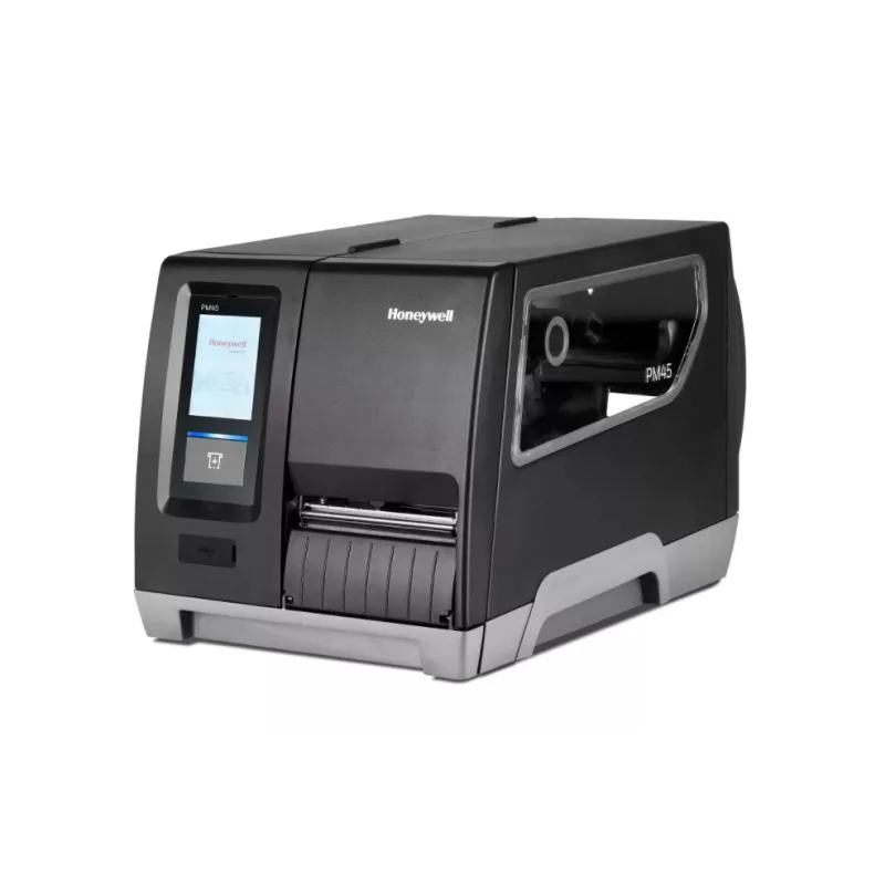HONEYWELL PM45 - FullTouch, 600 dpi, LTS, rewinder, parallel interface PM45A10010030600
